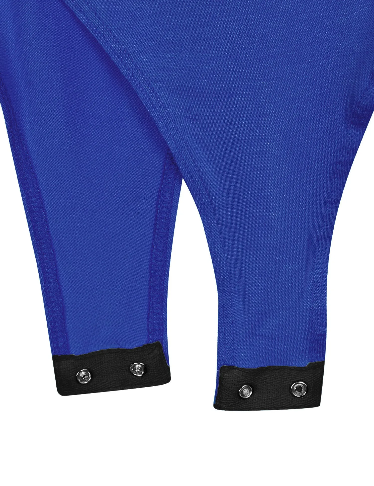 Long Sleeve Scoop Neck Bodysuit with Snap Button Closure
