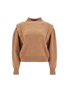 Lucile Scalloped Neck Sweater