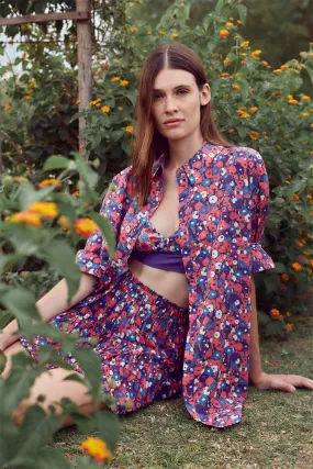 Maia Bergman - Boy Shirt - Dark Garden *FINAL SALE