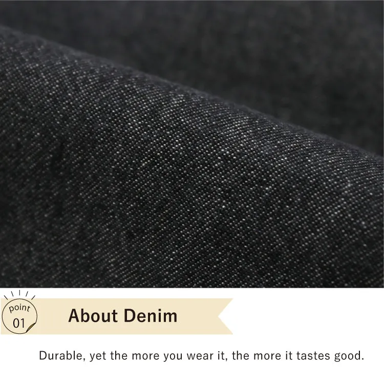 Men's Denim Tailored Japanese Kimono Jacket/Cardigan, Haori Coat