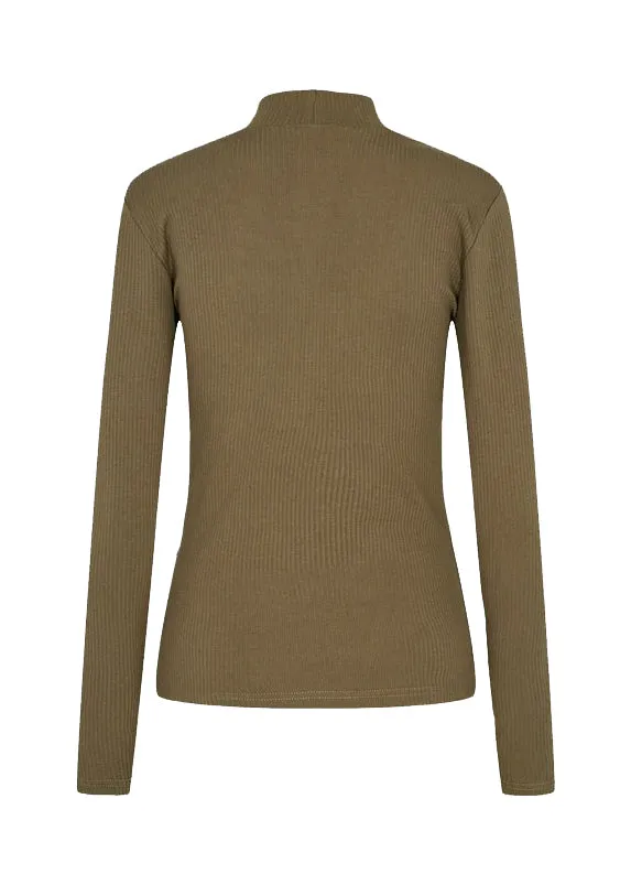 Minimum Mocki langærmet t-shirt crocodile