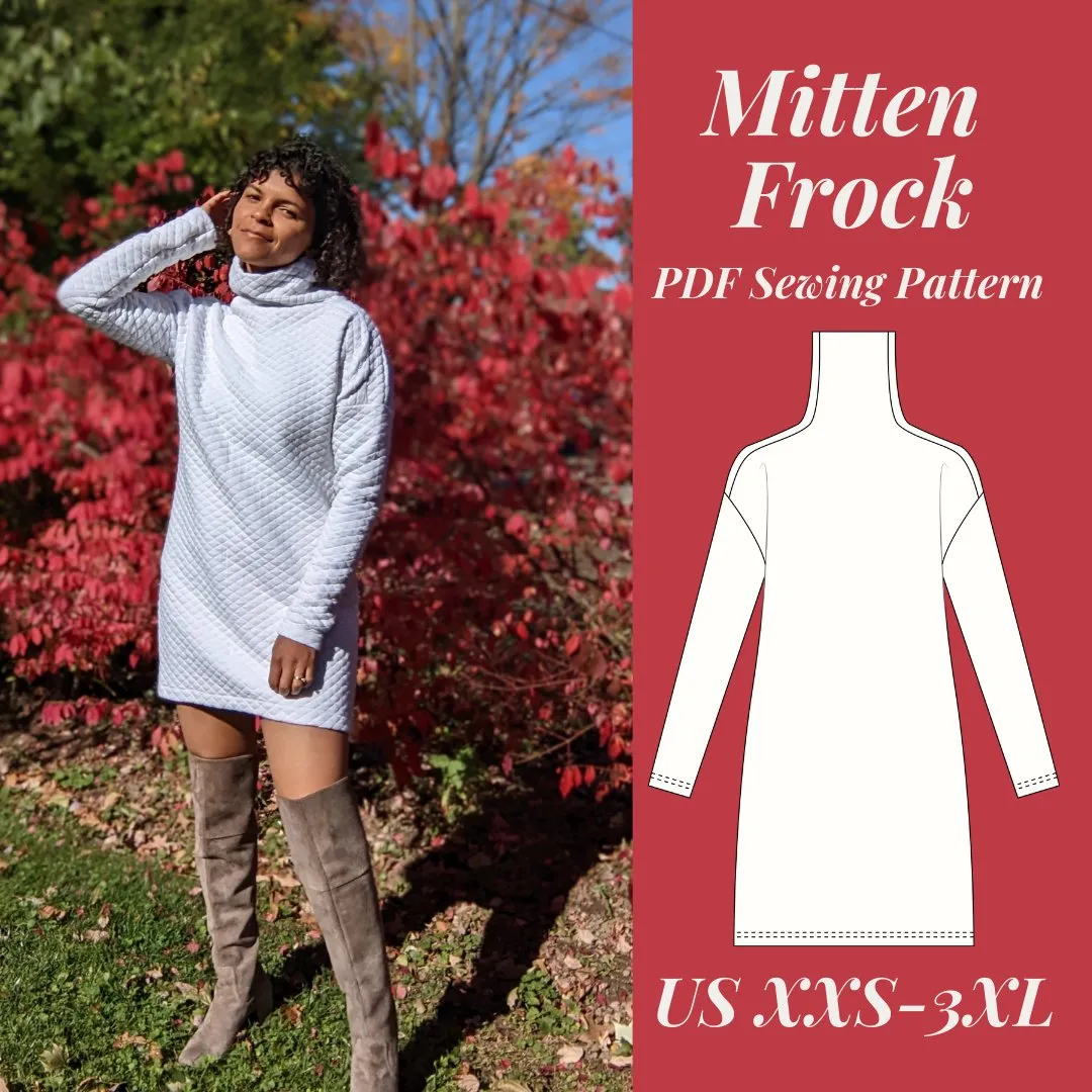 Mitten Frock PDF Pattern - Lydia Naomi