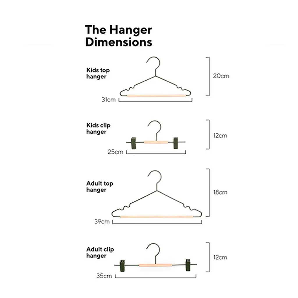 Mustard Made Adult Top Hangers - Olive
