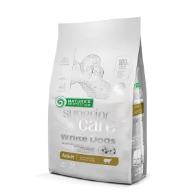 Nature's Protection Dog Superior Care White Dogs Small & Mini Breed Lamb 1.5kg