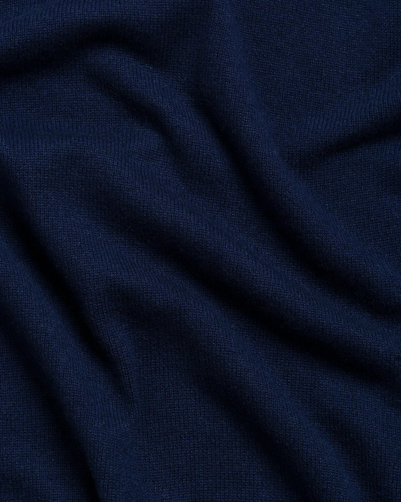 Navy Cashmere Turtleneck