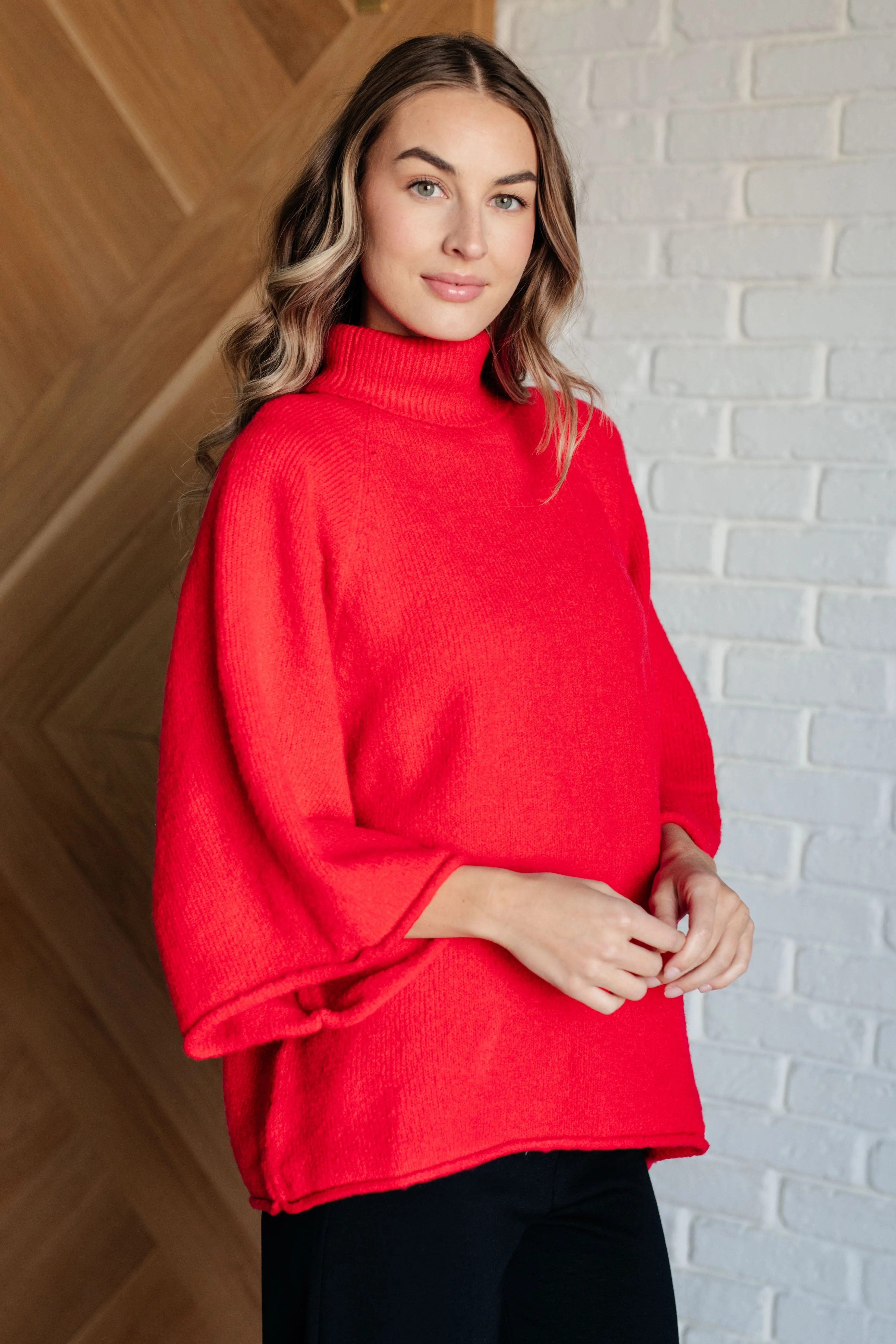 Not Too Desperate Turtleneck Sweater - 10/29