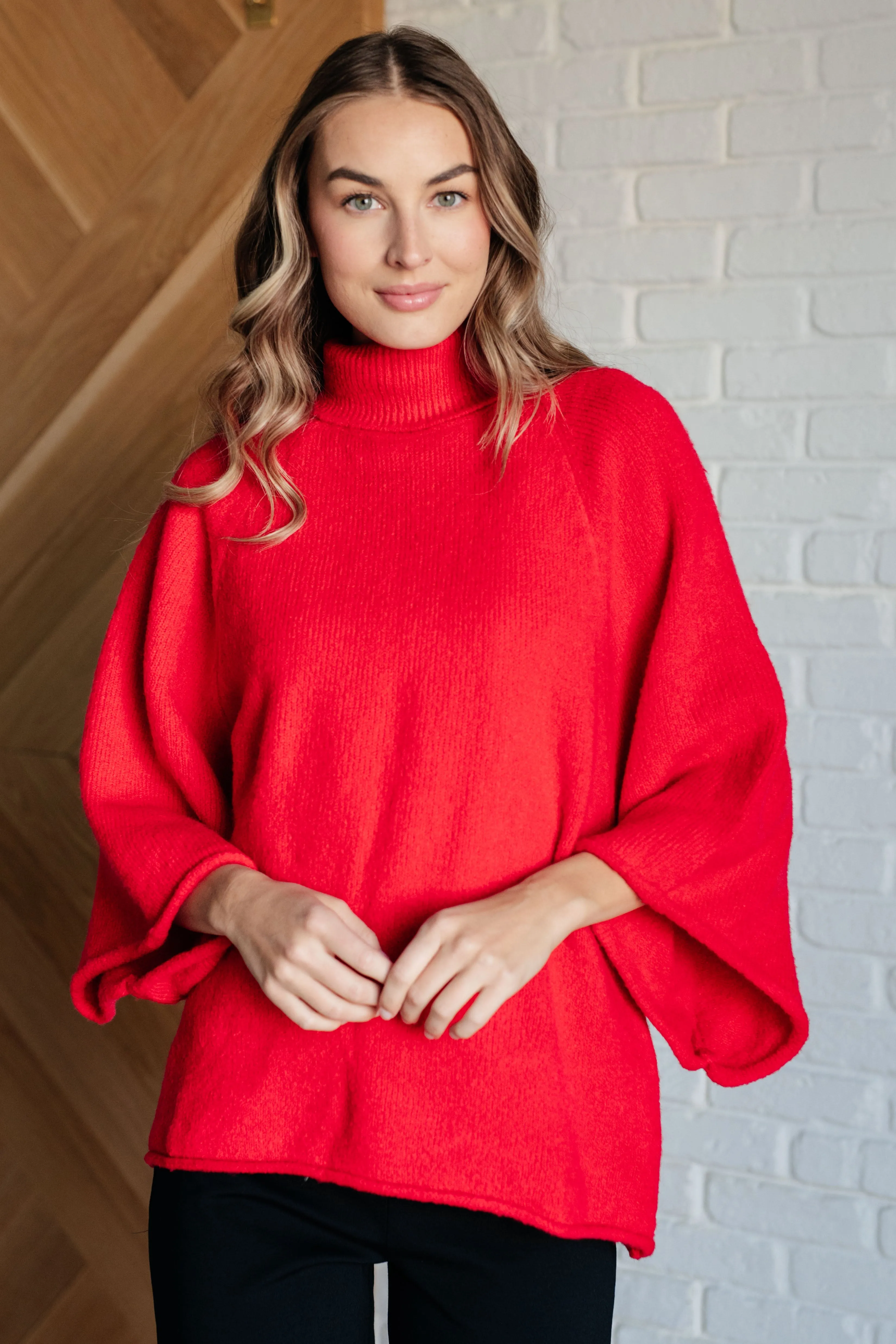 Not Too Desperate Turtleneck Sweater - 10/29