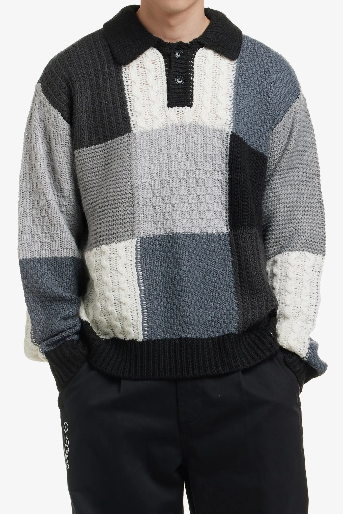OLIVER PATCHWORK SWEATER