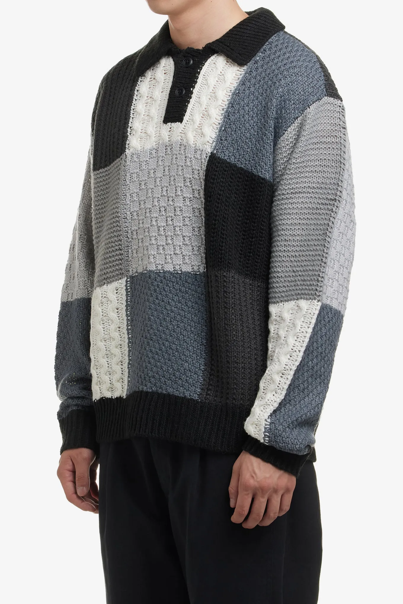 OLIVER PATCHWORK SWEATER