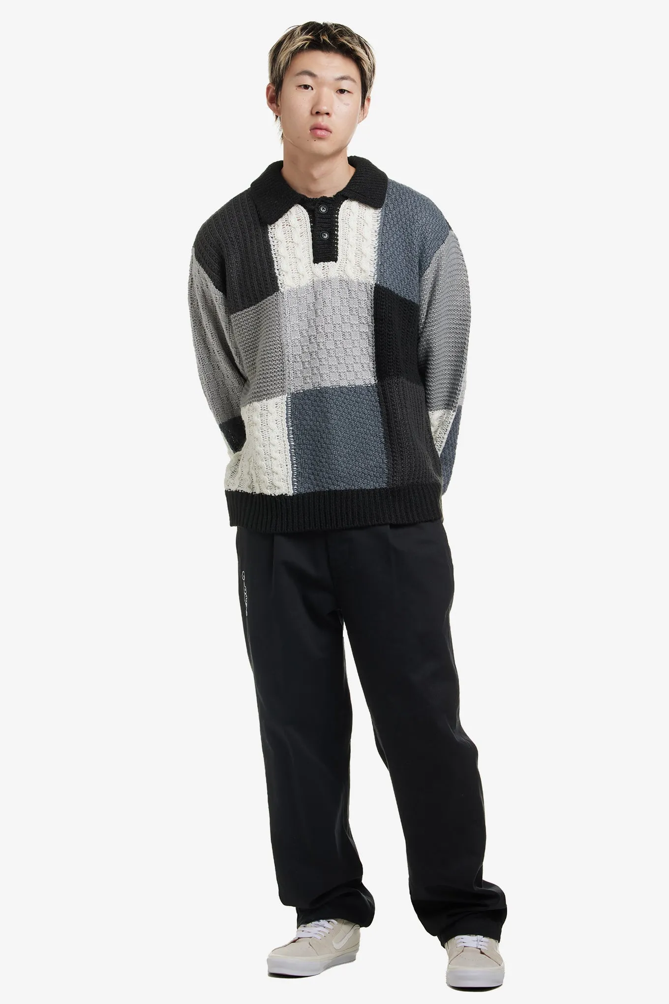 OLIVER PATCHWORK SWEATER