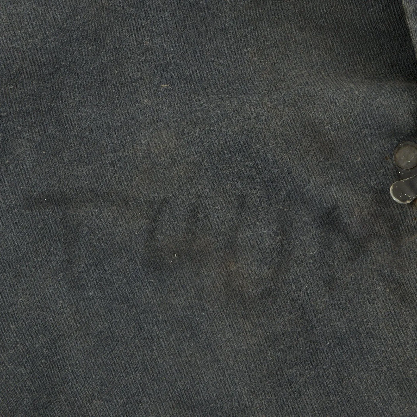 Original U.S. Navy WWII 2nd Pattern Hook Front Blue Deck Jacket - LARGE SIZE - Circa 1943