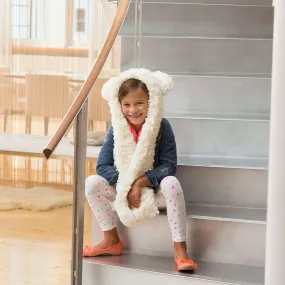 Red Heart Knit Child's Scoodie