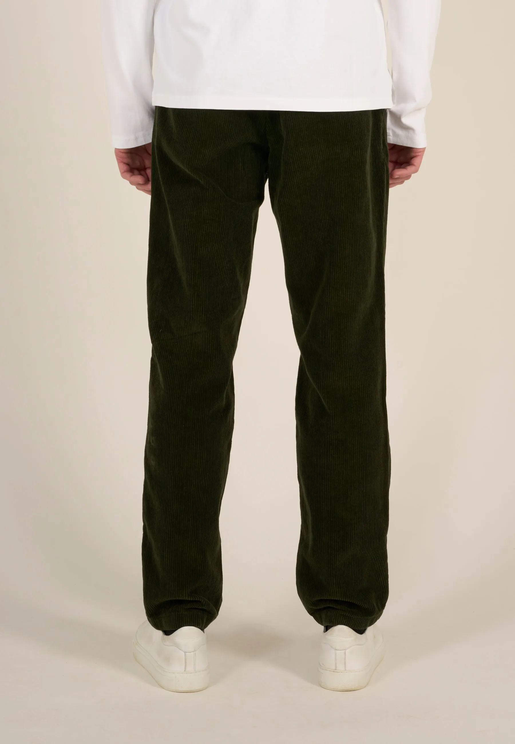 Regular 8-wales corduroy pant - Forrest Night