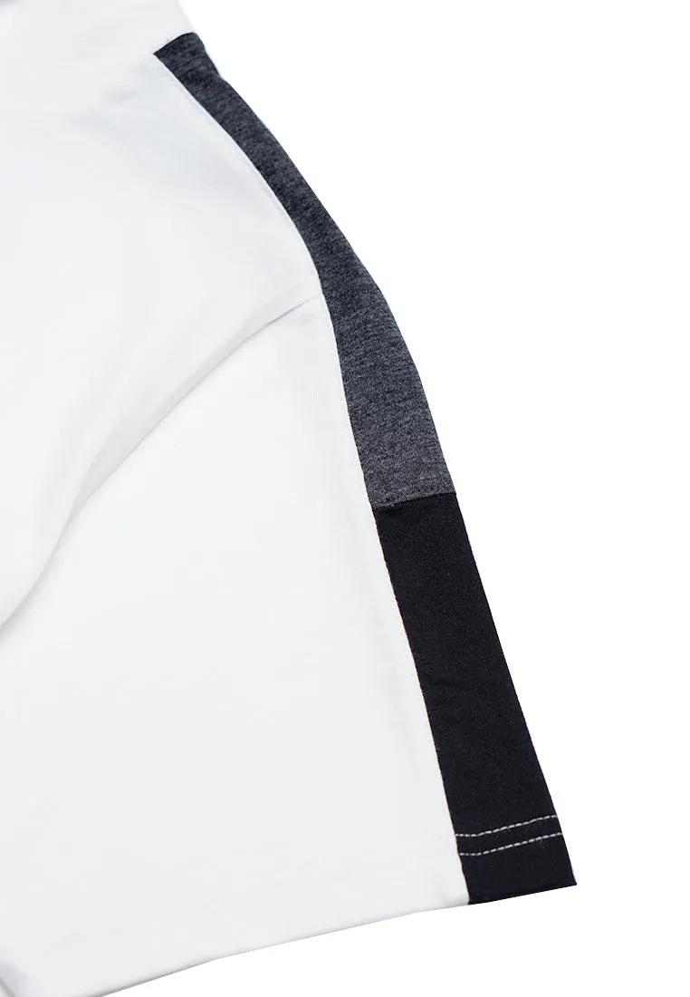 Ryusei Kaos Turtleneck Pria Nandito Ryo CMB White
