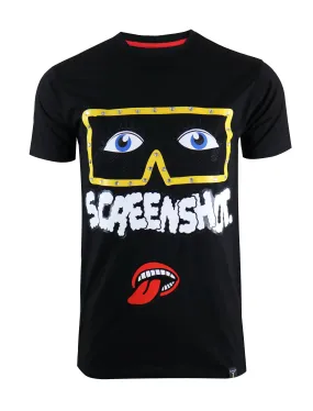 S1158 RHINESTONE T-SHIRTS (BLACK)