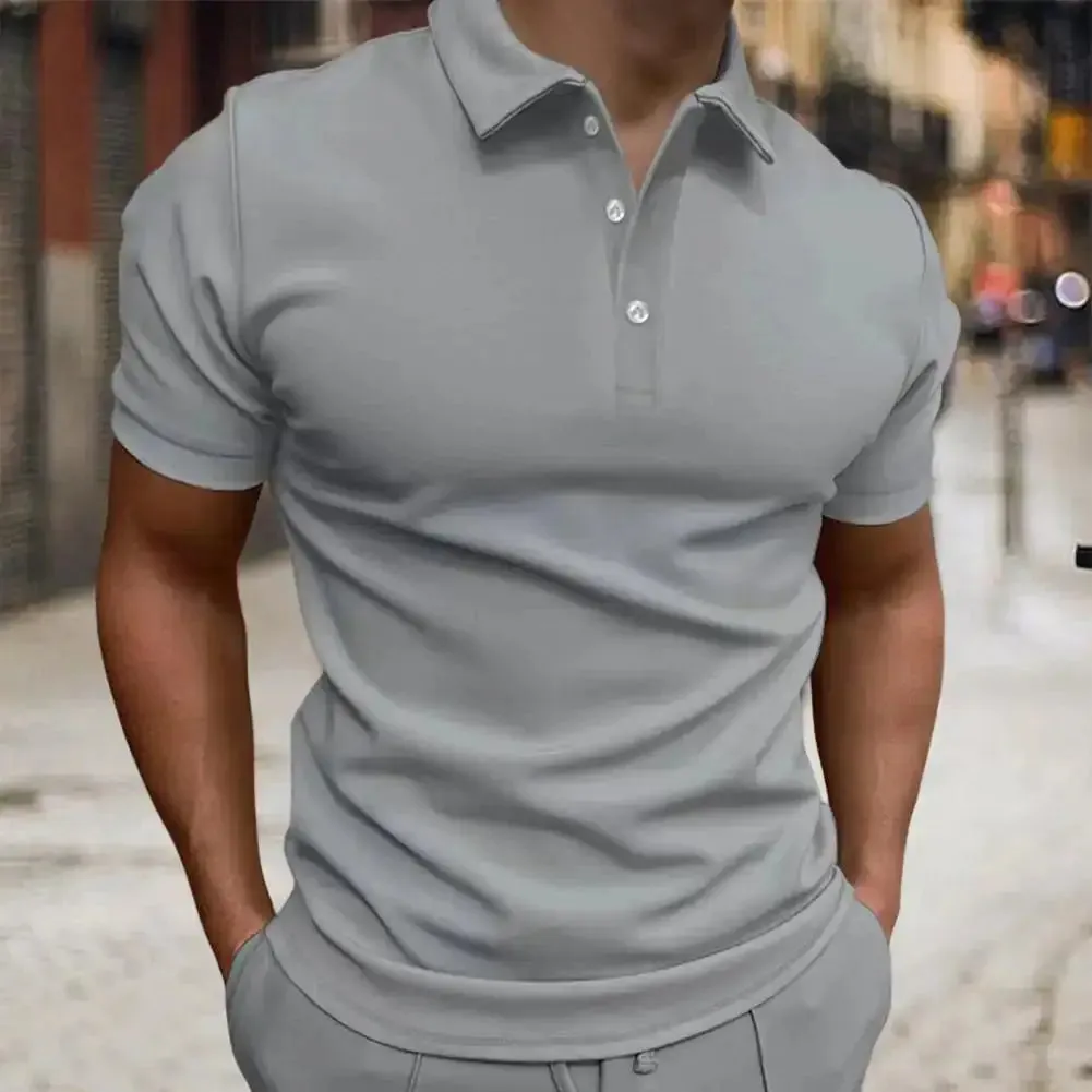 Semi-Spread Collar Polo - Ultimate Comfort Meets Timeless Style