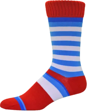 Simcan Color Series™ Mid-Calf Dress Socks, Sailer
