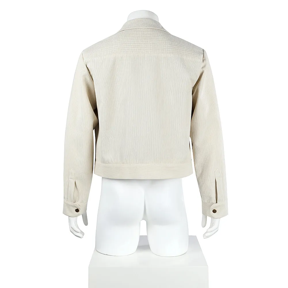 Skeleton Crew 2024 Neel White Uniform Coat Carnival Halloween Cosplay Costume