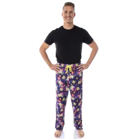 SpongeBob SquarePants Men's Space Chase Adult Lounge Pajama Pants
