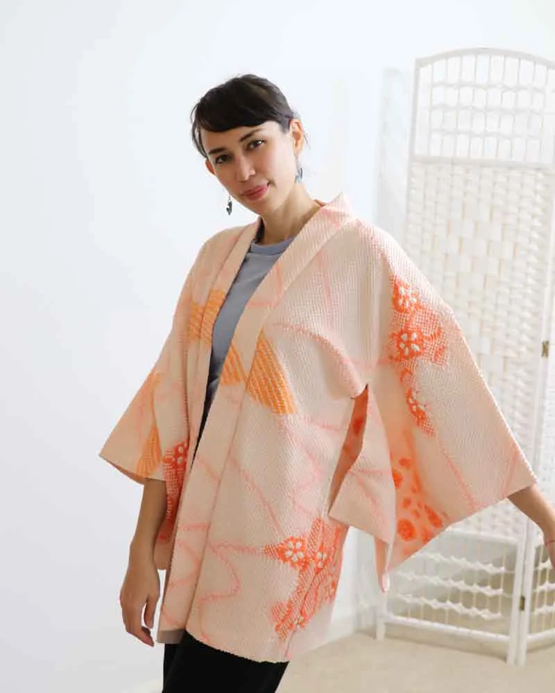 Sunrise Shibori  Kimono Jacket