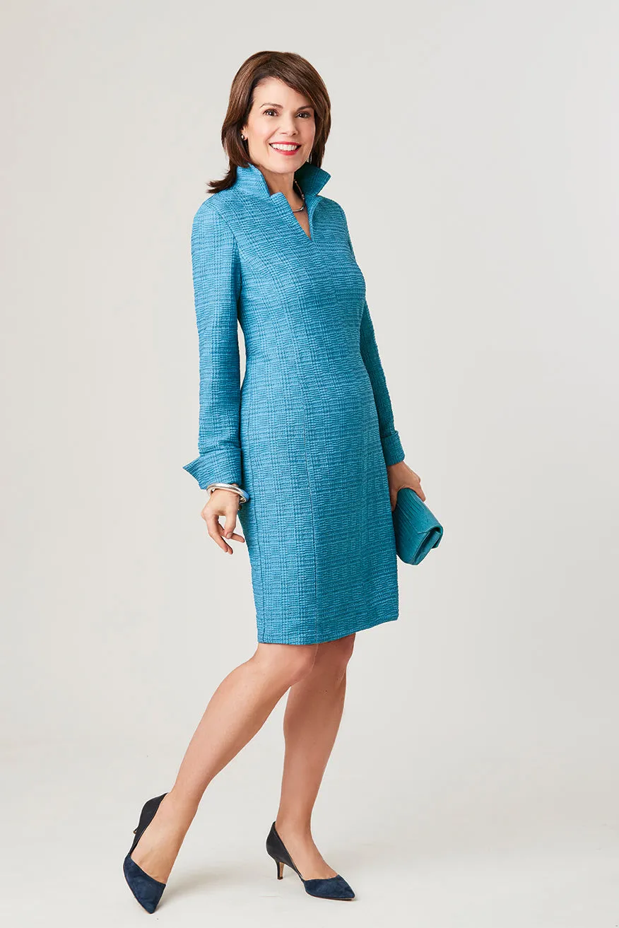 Textured Heather Knit Dress