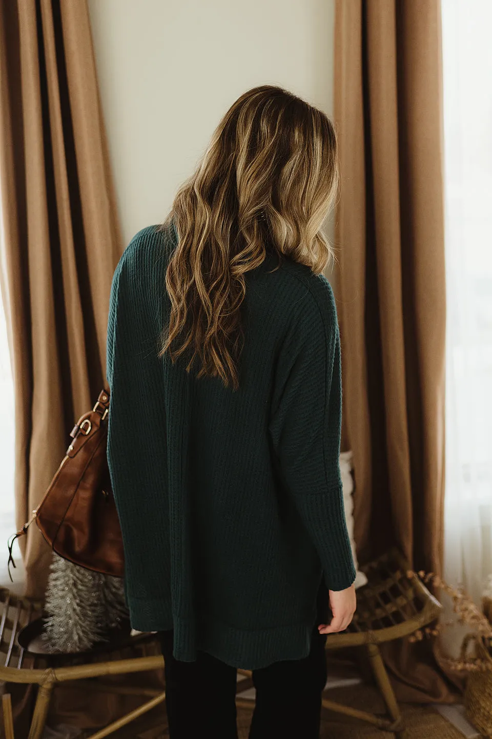 Thermal Boxy Turtleneck