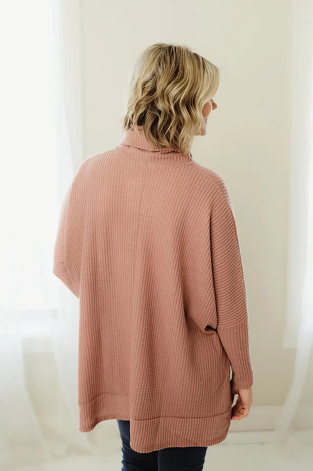 Thermal Boxy Turtleneck