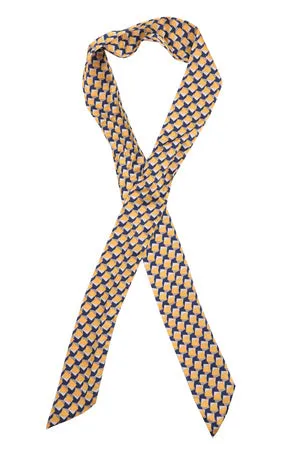 Thin Geo Pattern Scarf