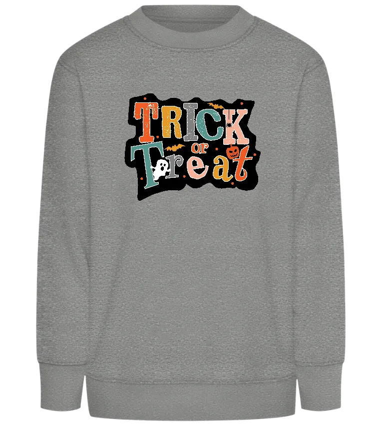 Trick or Treat Halloween Design - Comfort Kids Sweater