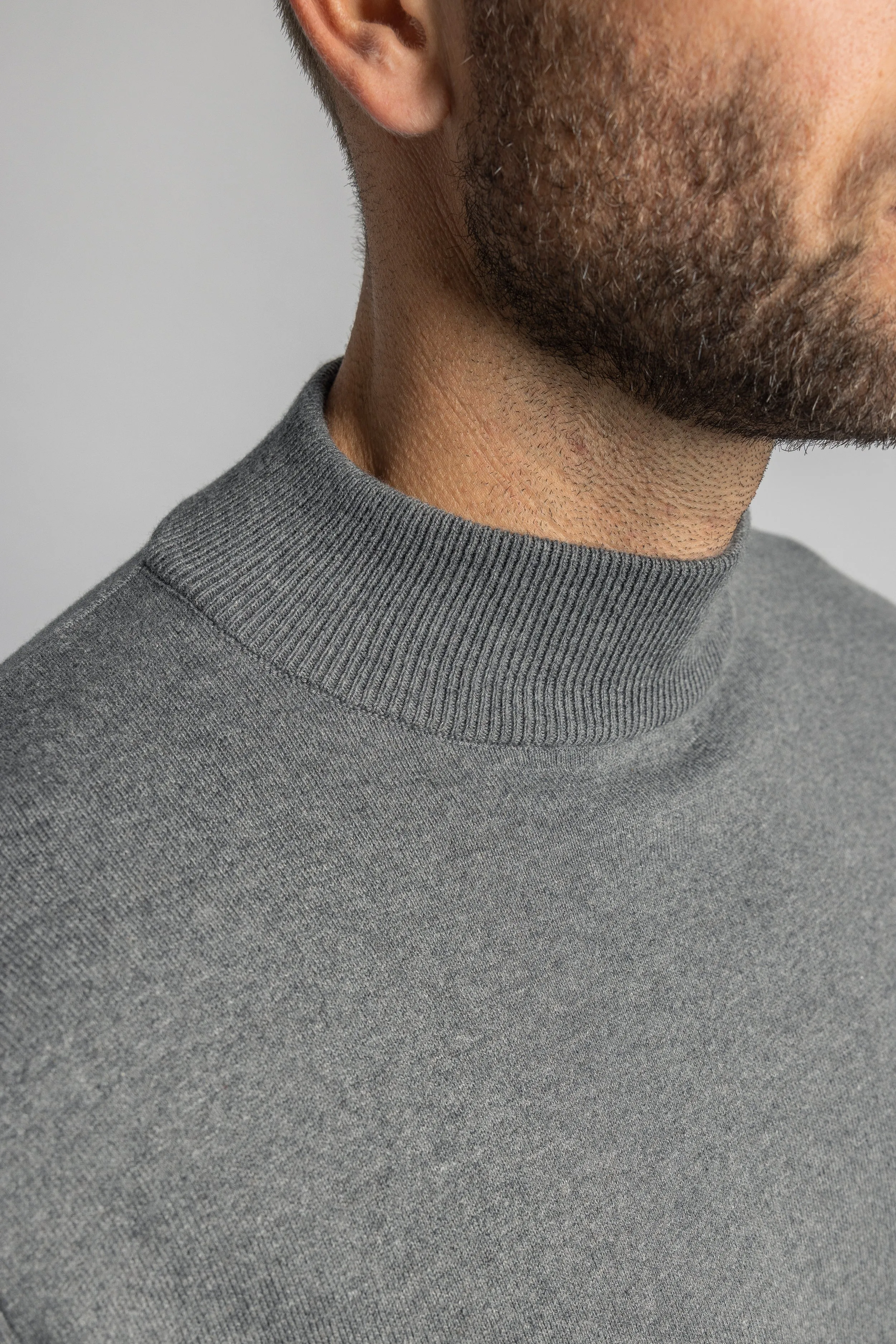 Turtleneck Strick-Pullover