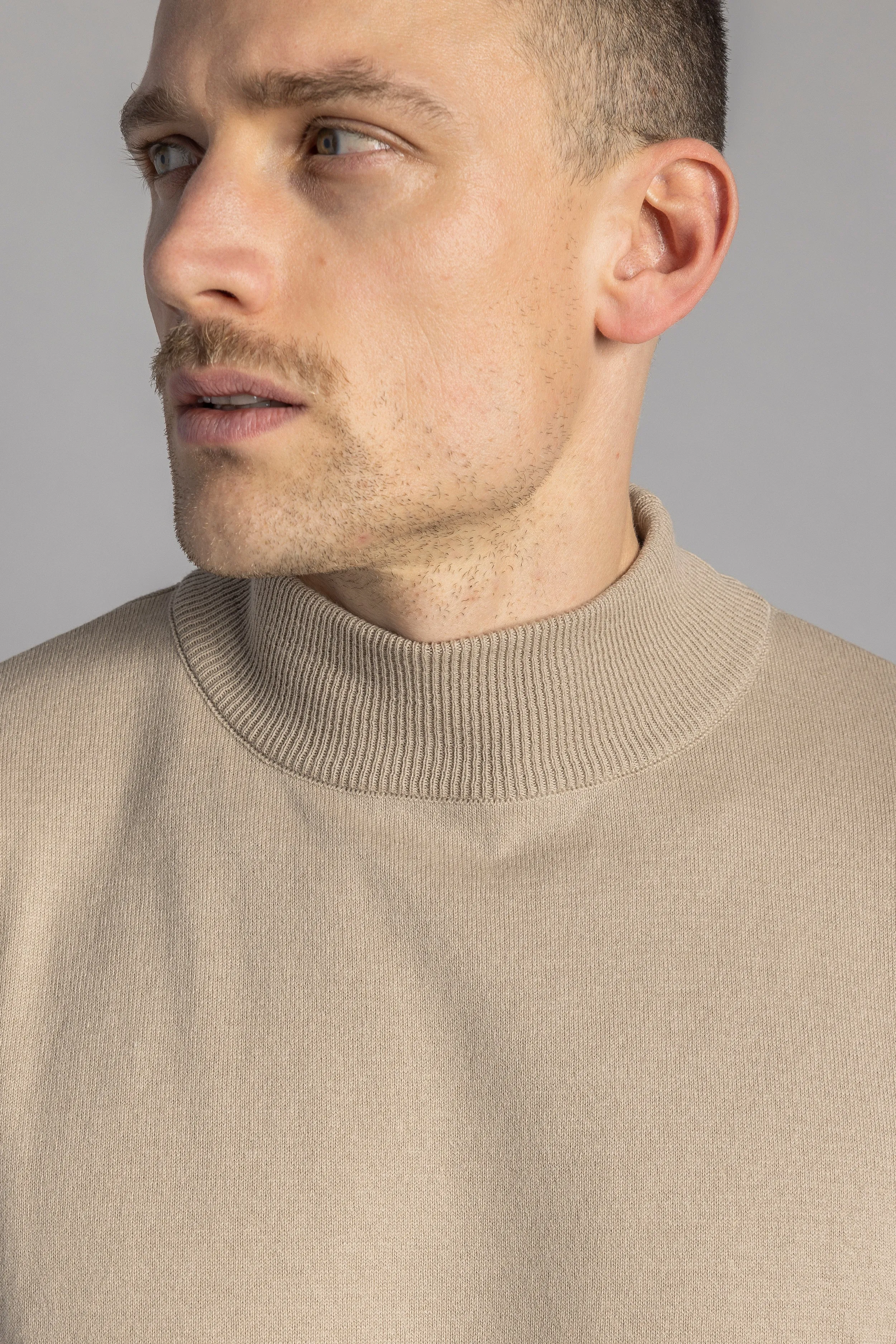 Turtleneck Strick-Pullover
