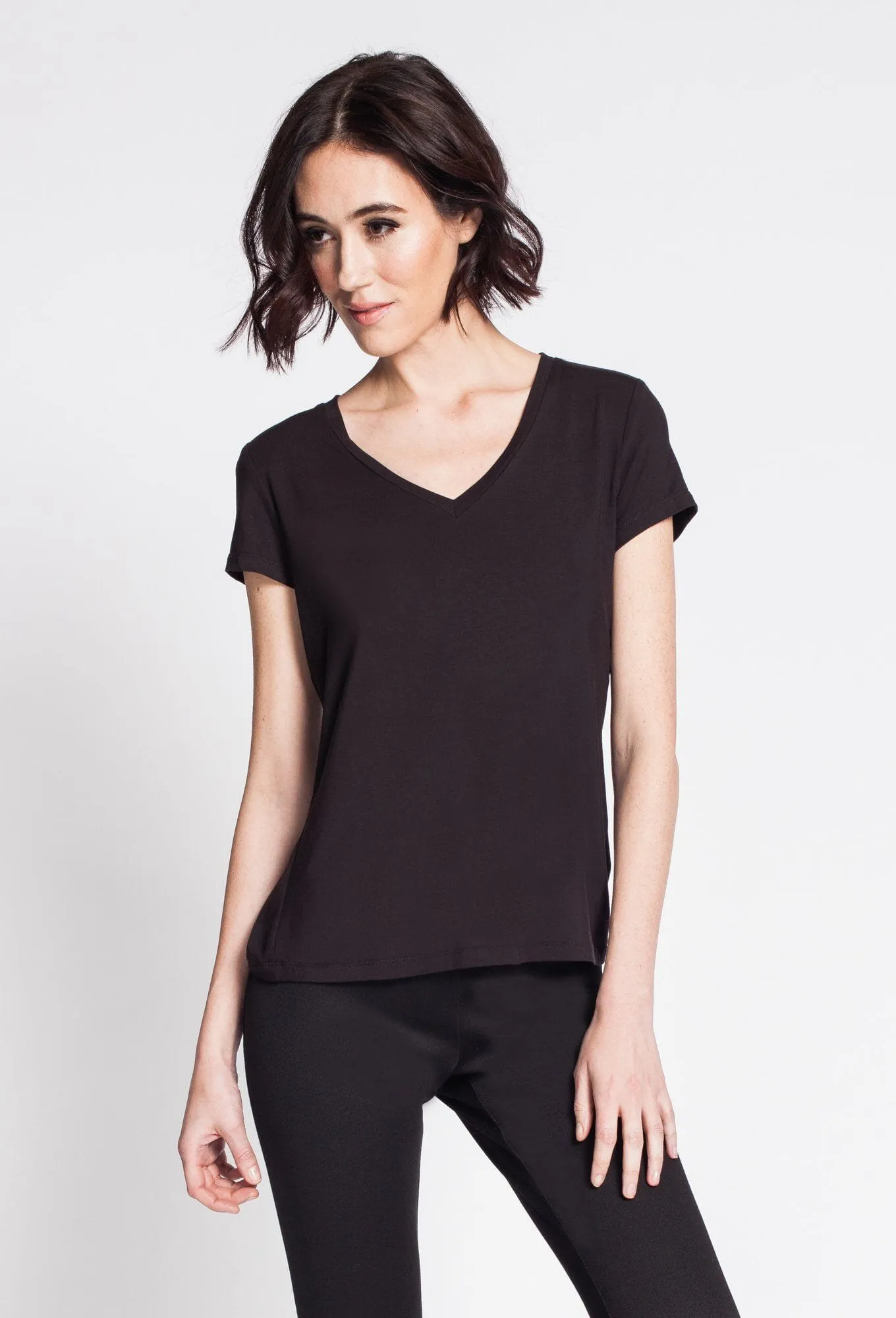 V-Neck Modal Tee