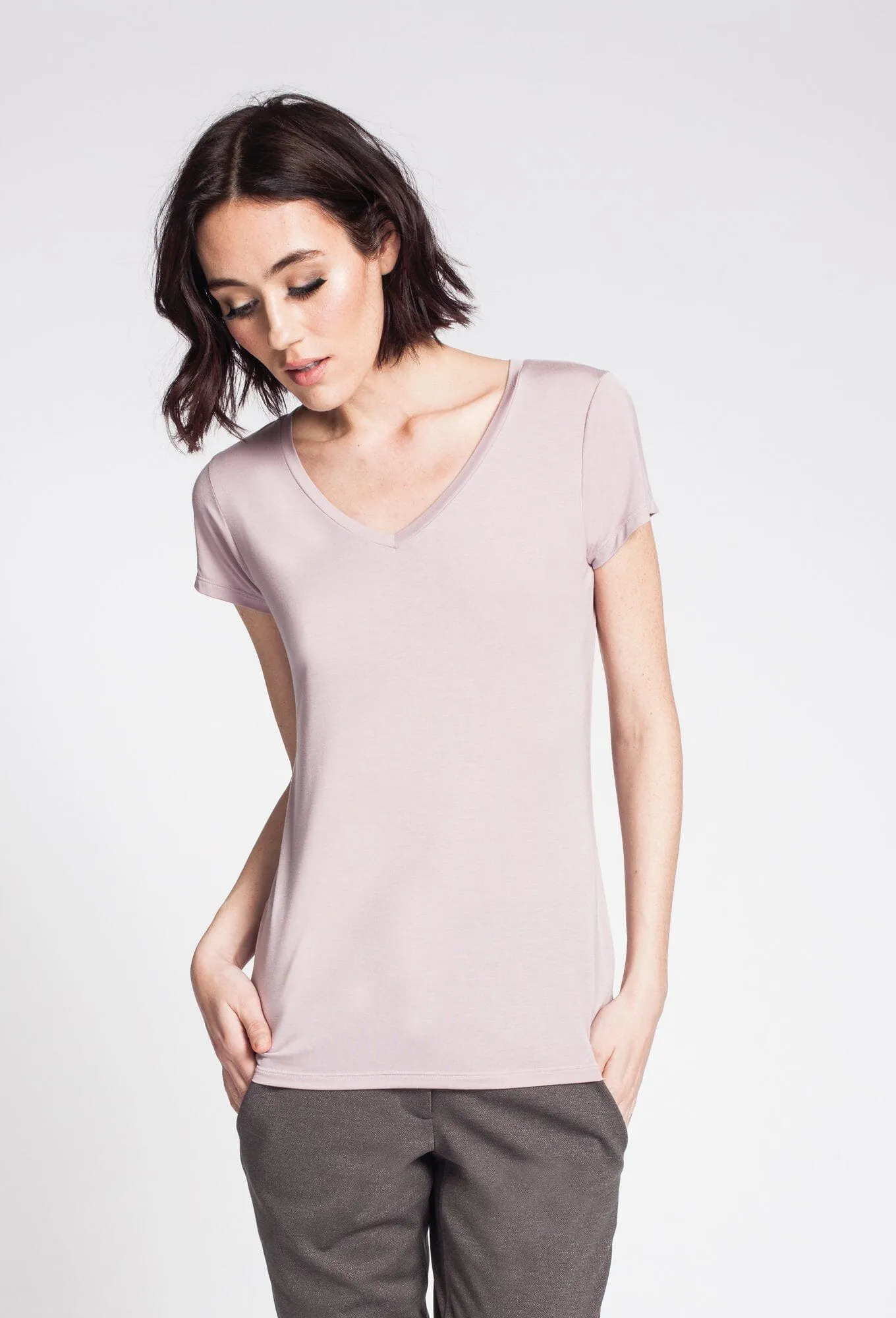 V-Neck Modal Tee