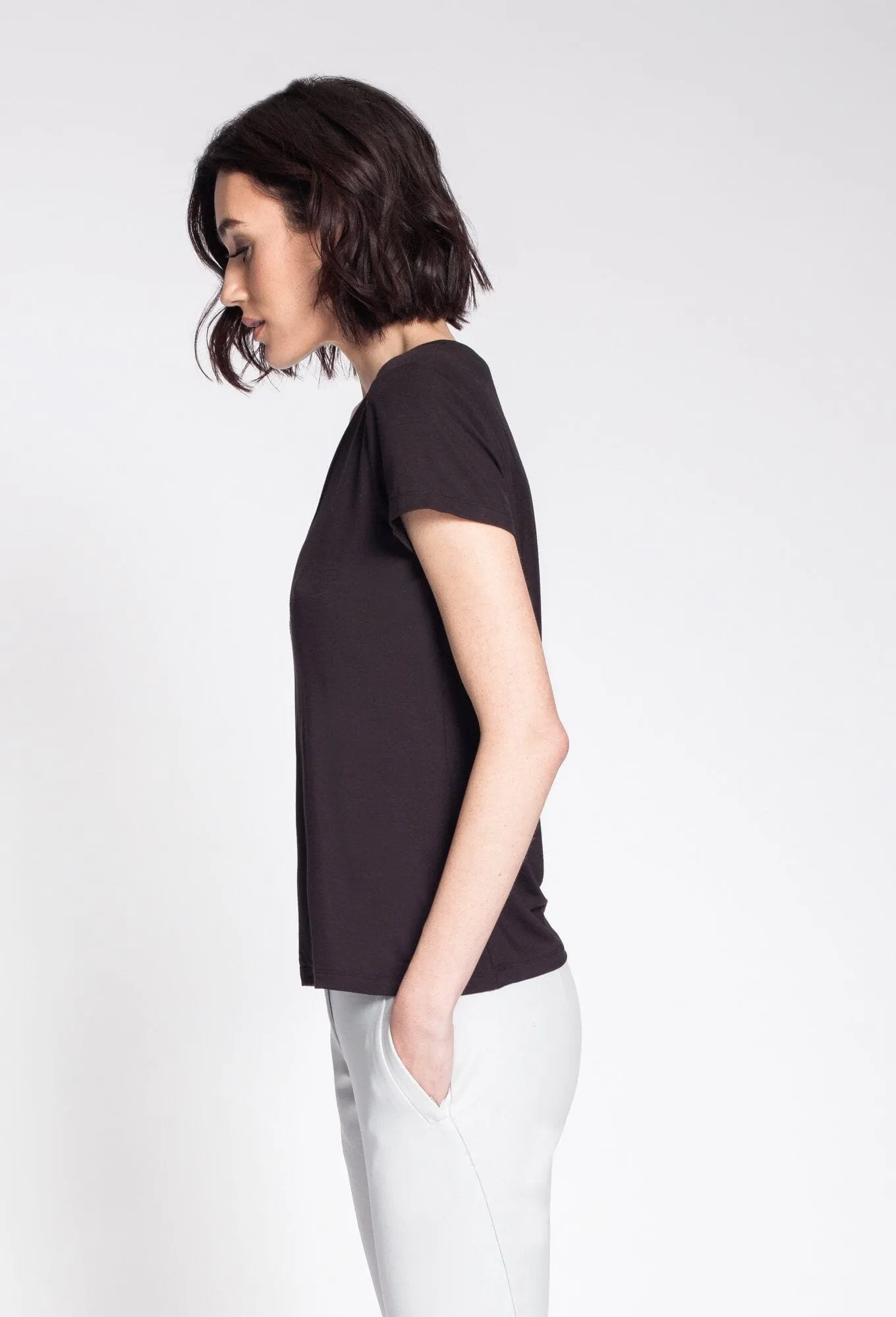 V-Neck Modal Tee