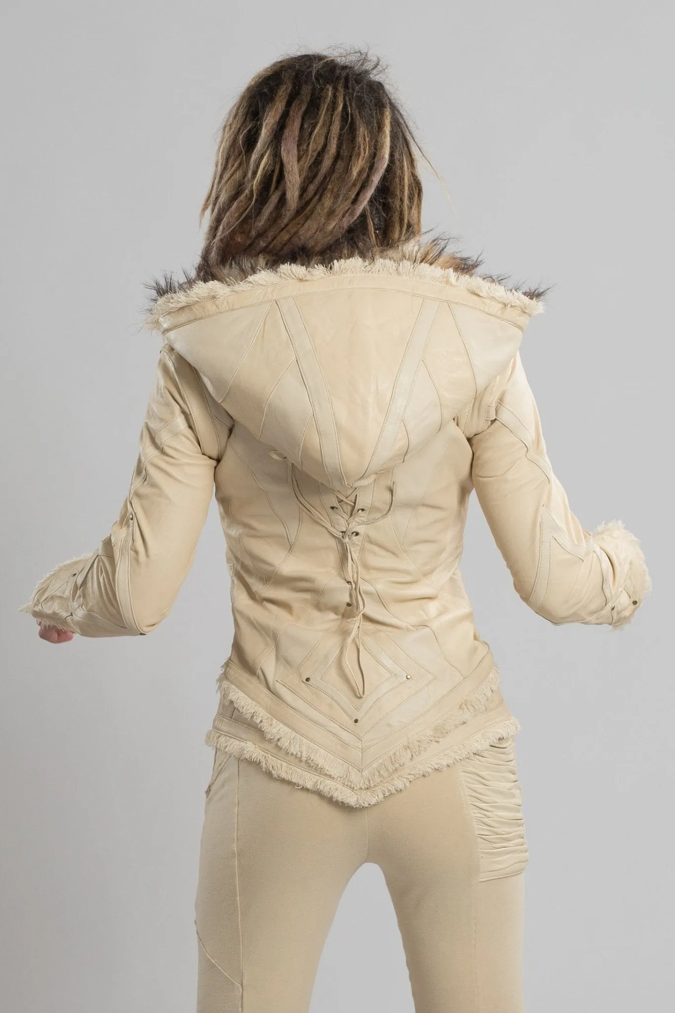 Victory Womens Cut Leather Jacket