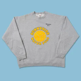 Vintage Sunny Side Water Polo Sweater XLarge