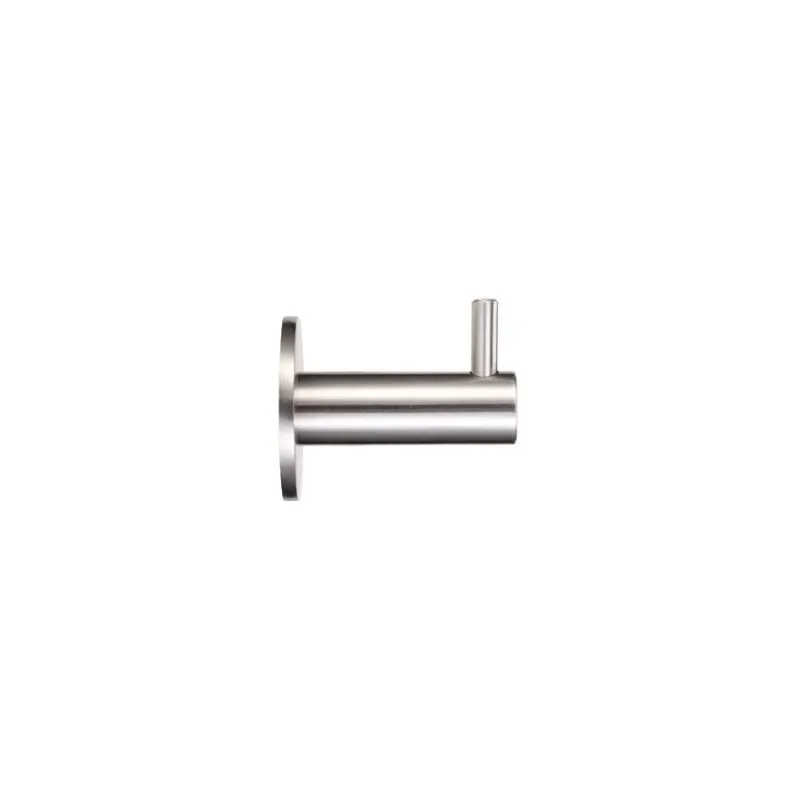 Zoo Wall Mounted Hook w/ Rose-Satin Stainless